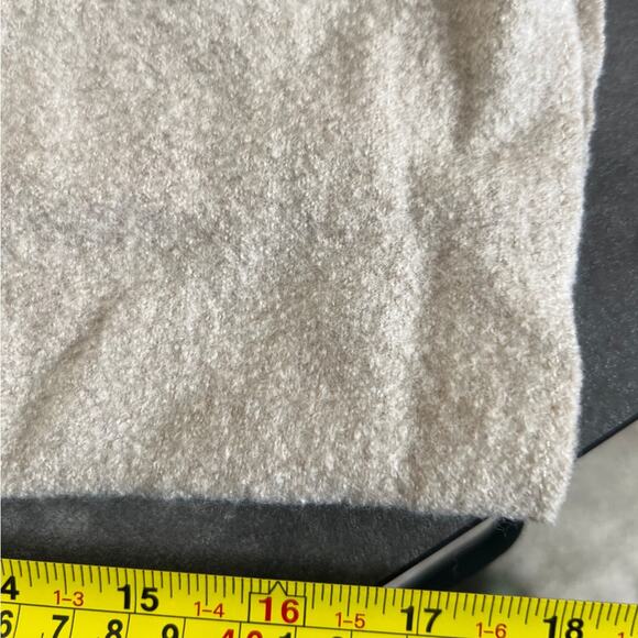 Eileen Fisher NWT 100% Wool Hooded The System Sweater Size Large - Picture 7 of 8